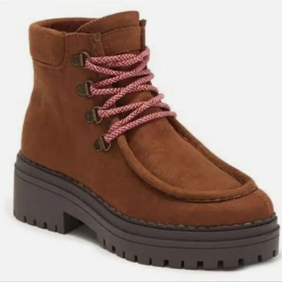 New Indigo Rd. Windsor 2 Brown hiking Boots high top sneakers suede WALLABEES 7