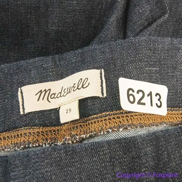 NEW Madewell Pull-On Skinny Flare Jeans in‎ Havenley Wash, 29