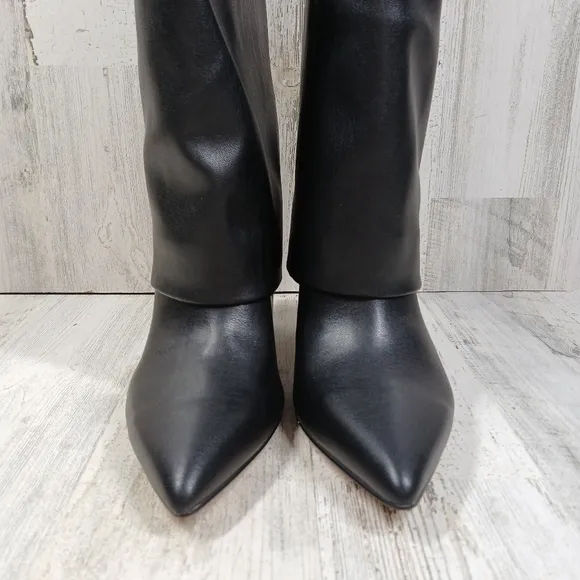 NEW  Marc Fisher Women's Fadila Fold Over Cuff Knee High Dress Boots
