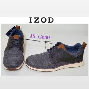 New Men Grey Casual Lace-Up Wingtip Shoes
