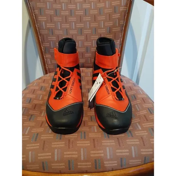 New Men's 10 Adidas Terrex Hydro Lace Red Canyoning Hiking Trail Boots CQ1755