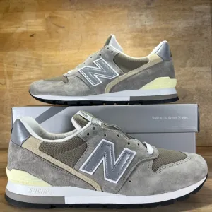 NEW New Balance 996 SUEDE Made in USA Mens Size 10.5 Shoes Sneakers Core Gray
