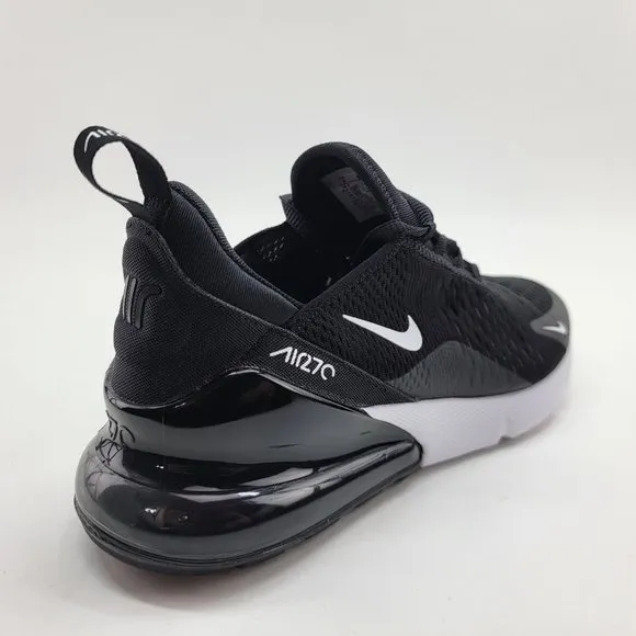 NEW Nike Air Max 270 Black White Running Shoes