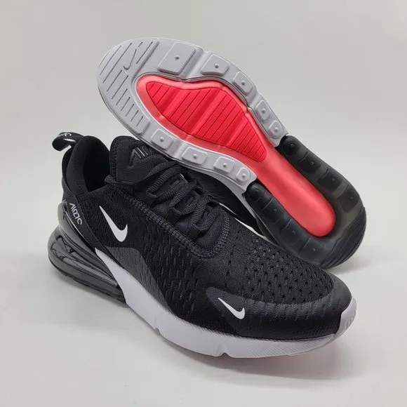 NEW Nike Air Max 270 Black White Running Shoes