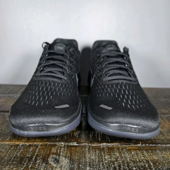 NEW Nike Free RN 2018 Mens 10 Black/Anthracite Running Shoes 942836 002