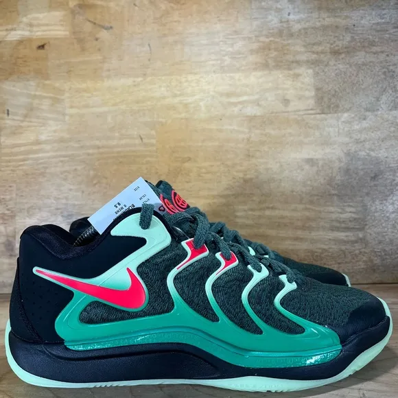 NEW Nike KD 17 Easy Money Sniper Mens Size 9.5 Basketball Shoes Black Green