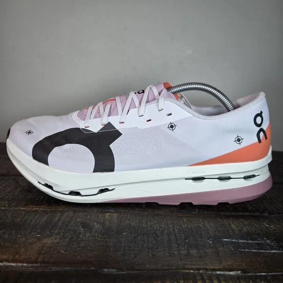 NEW On CloudBoom Echo 3 Mens Size 11 Comfy Running Shoes Sneakers White Orange
