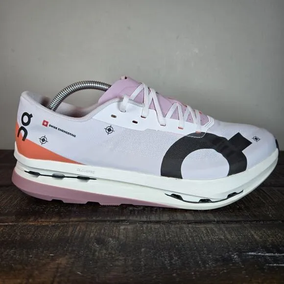 NEW On CloudBoom Echo 3 Mens Size 11 Comfy Running Shoes Sneakers White Orange