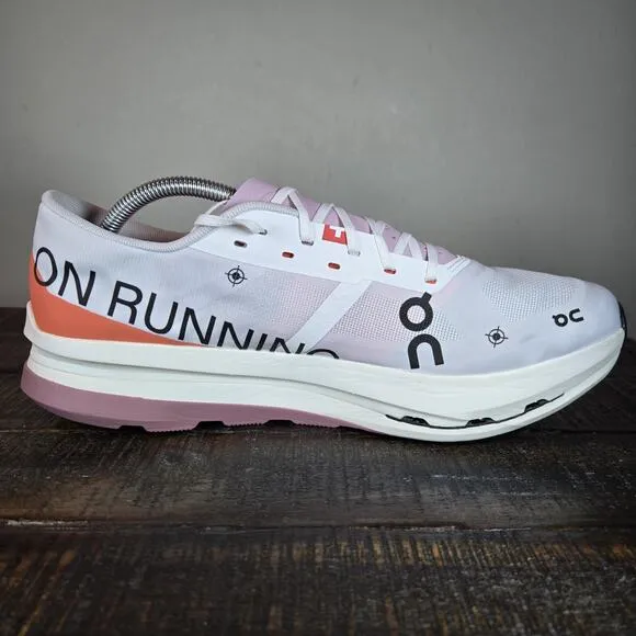 NEW On CloudBoom Echo 3 Mens Size 11 Comfy Running Shoes Sneakers White Orange