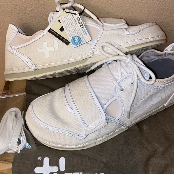 NEW! OTZ1-Low White Canvas Size 46 EU/ 13 US Casual Shoe Sneaker Loafer