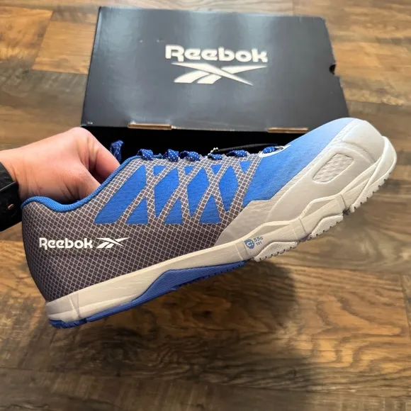 NEW Reebok Speed Athletic Work Shoes Blue Slip-Resistant Composite Toe Womens 11