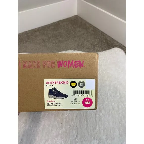 New Ryka Women's Apex Trek Mid Rise Outdoor Shoes Size 8