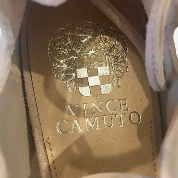 New Vince Camuto Nahara Suede Strappy Lace Up Women’s Heeled Sandals