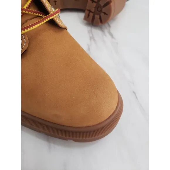 NEW WITHOUT BOX - Women's Timberland Allington Heel Wheat Nubuck Work Boots