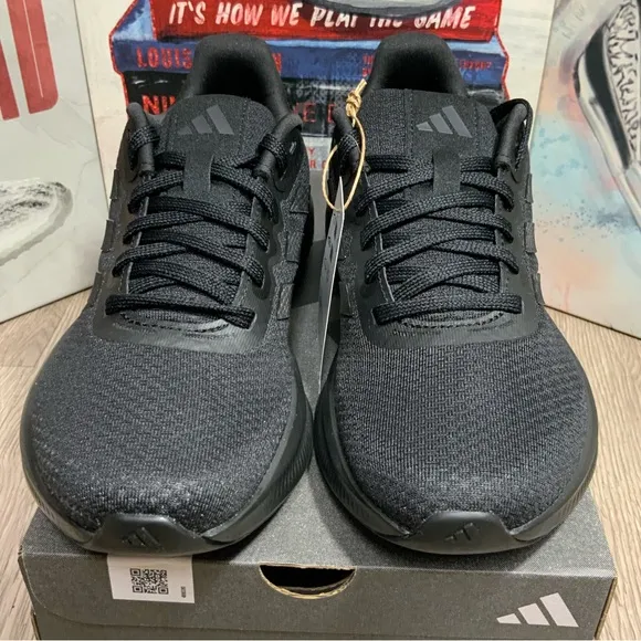 New Women Adidas Runfalcon 3.0 HP7558 Black Running Shoes Sizes 7W-8.5Women