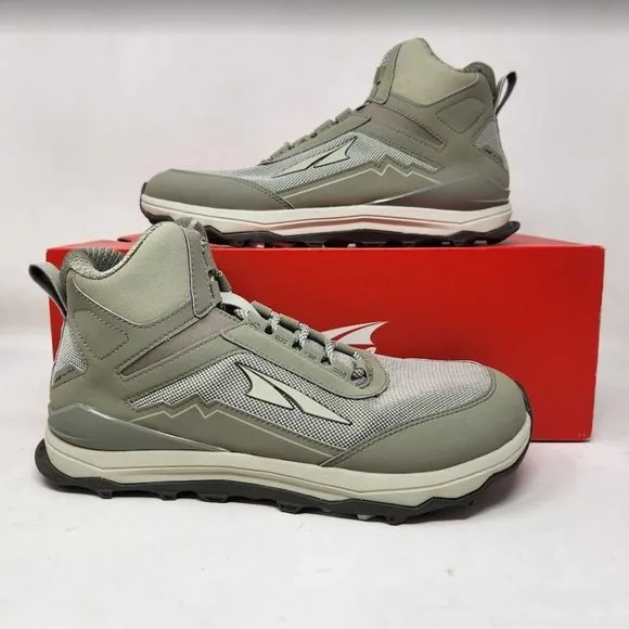 New women's 10.5 Altra Lone Peak Hiker Khaki hiking boots