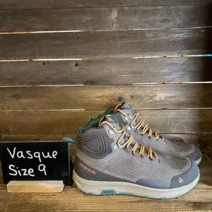 New Womens Vasque Breeze LT NTX Brown Suede Waterproof Mid Hiking Boots Size 9 M