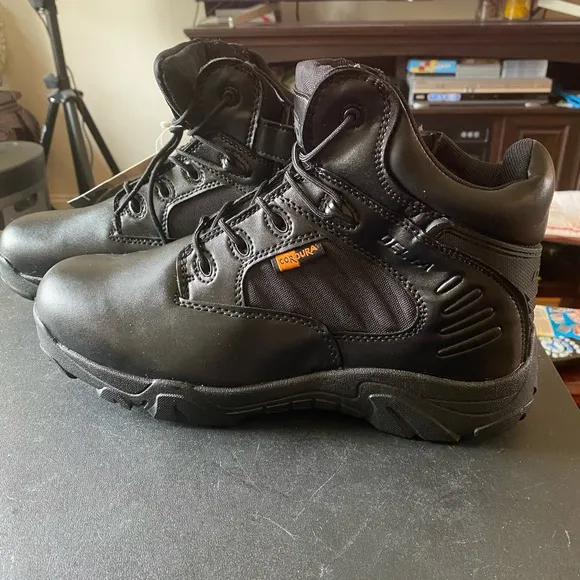 New Zippered 3/4 Uniform Boots Size 12