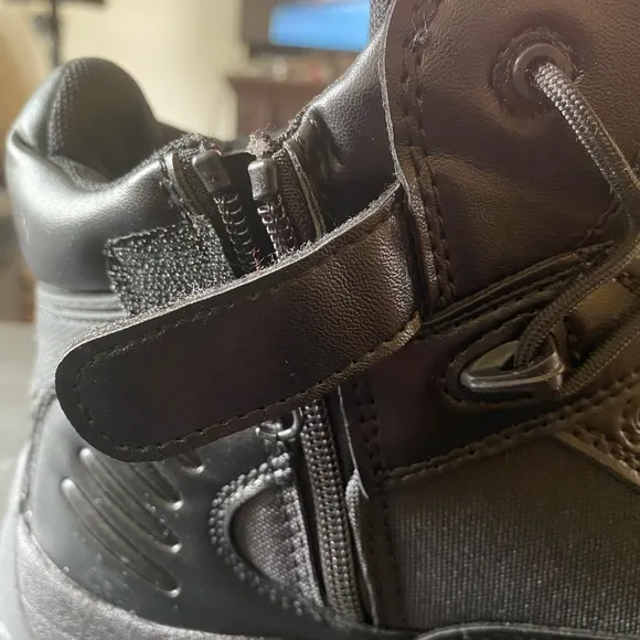 New Zippered 3/4 Uniform Boots Size 12