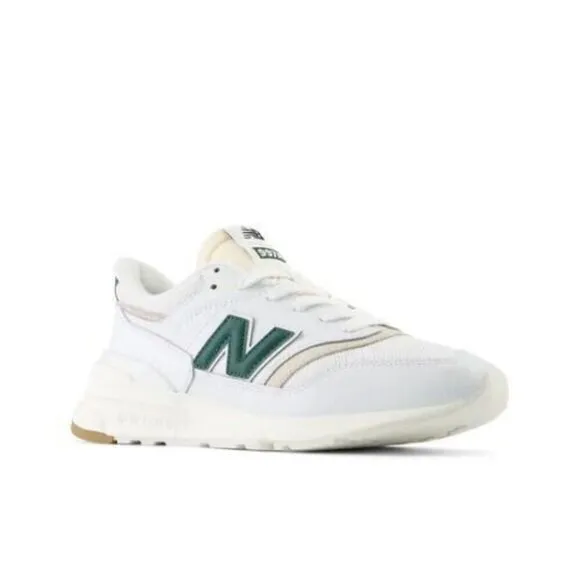 New Balance 997R U997RGA Sneakers Men's White Green Low Top Running Shoes TF1166