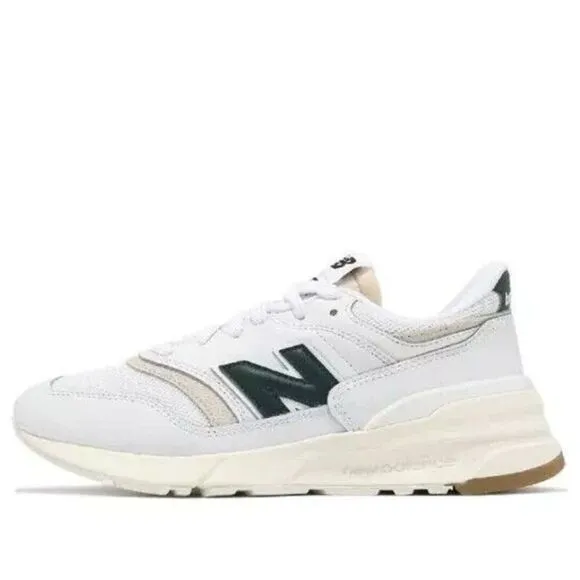 New Balance 997R U997RGA Sneakers Men's White Green Low Top Running Shoes TF1166