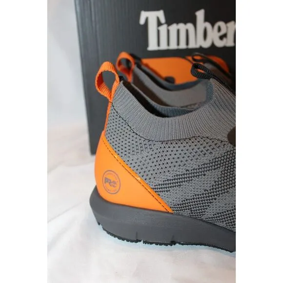 NIB Timberland‎ PRO Women's 8.5 Radius Knit Composite Safety Toe Work Shoes Gray