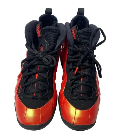 NIKE Air FOAMPOSITE ONE GS ‘Habanero Red’ YOUTH Sneakers Size 7 (644791-603)