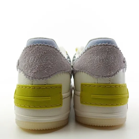 Nike Air Force 1 Shadow Patchwork Sail Hydrogen Blue DM8076-100 Womens Size 10