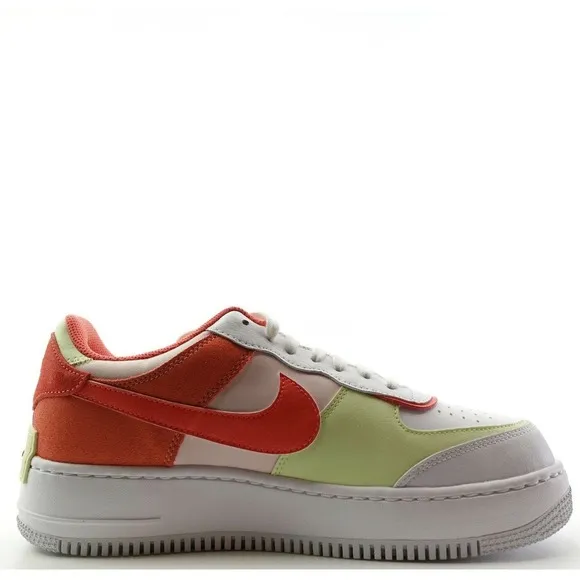 Nike Air Force 1 Shadow White Magic Ember Shoes Womens 12 CI0919-110 Mens 10.5