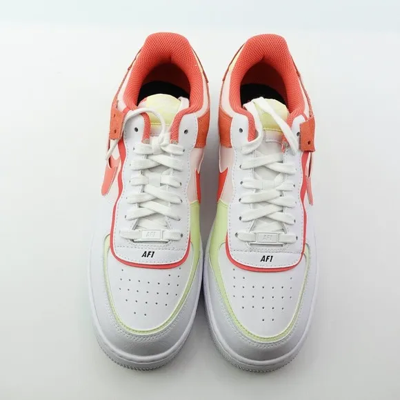 Nike Air Force 1 Shadow White Magic Ember Shoes Womens 12 CI0919-110 Mens 10.5