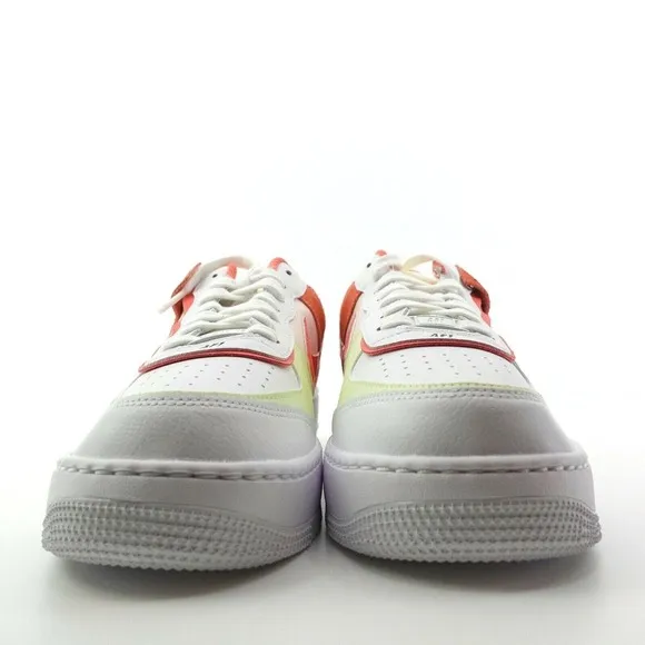 Nike Air Force 1 Shadow White Magic Ember Shoes Womens 12 CI0919-110 Mens 10.5