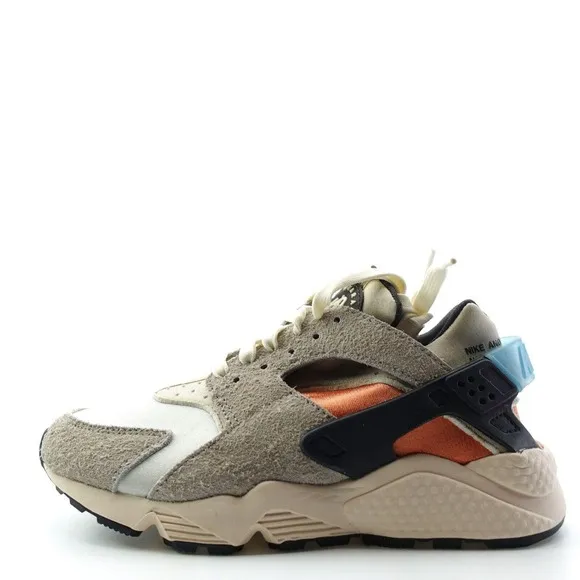 Nike Air Huarache Moon Fossil Dutch Blue Rattan Shoes DO7261-087 Womens Size 6