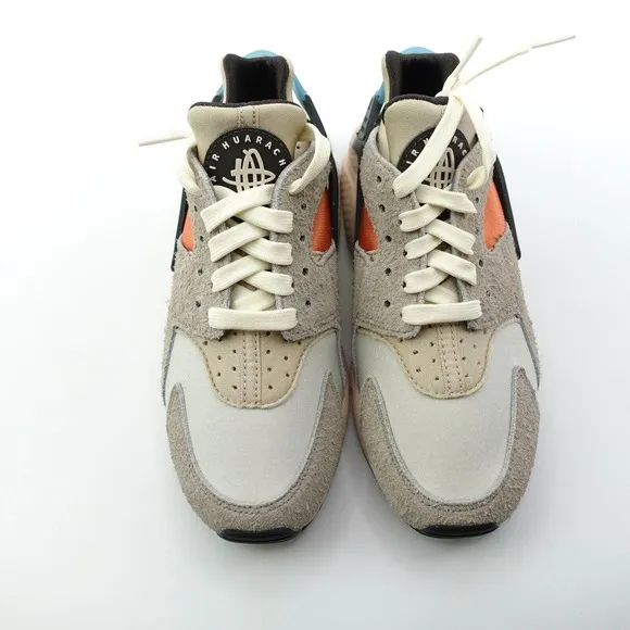 Nike Air Huarache Moon Fossil Dutch Blue Rattan Shoes DO7261-087 Womens Size 6