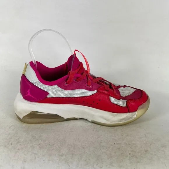 Nike Air Jordan 200E Sneakers Womens 7 Red Lace-Up Athletic Sneakers DH7381-606