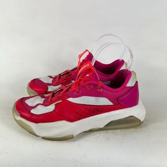 Nike Air Jordan 200E Sneakers Womens 7 Red Lace-Up Athletic Sneakers DH7381-606