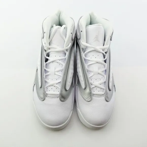 Nike Air Jordan OG White Metallic Silver Women's Size 11 CW0907 100 Mens 9.5