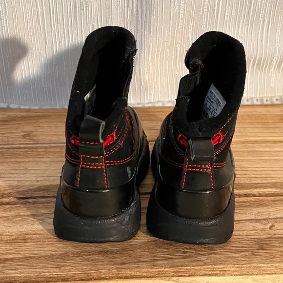 Nike Air Jordan OTToddlers Boots Black Red.