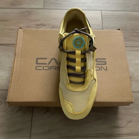 Nike Air Max 1 Cactus Jack Saturn Gold Travis Scott men 9 women's 10.5 EUC