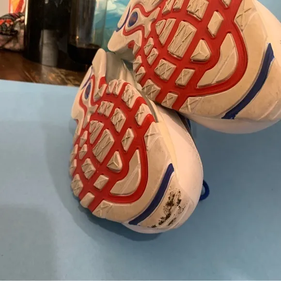 Nike Air Max 1991 Red‎ White Blue  Sneakers Mens Size 8 Sneakers Lace Up