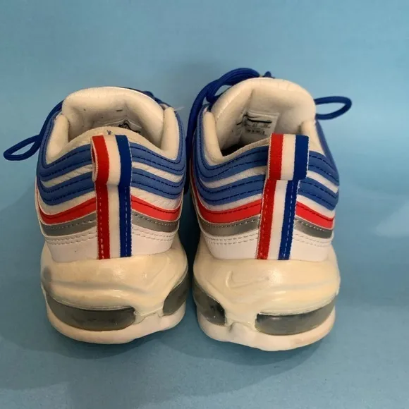 Nike Air Max 1991 Red‎ White Blue  Sneakers Mens Size 8 Sneakers Lace Up