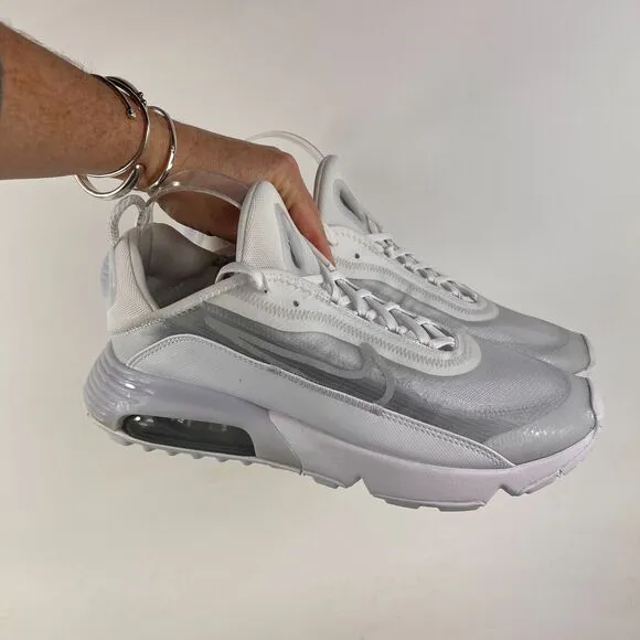 Nike Air Max 2090 mens size 15 athletic sneakers shoes white grey NEW