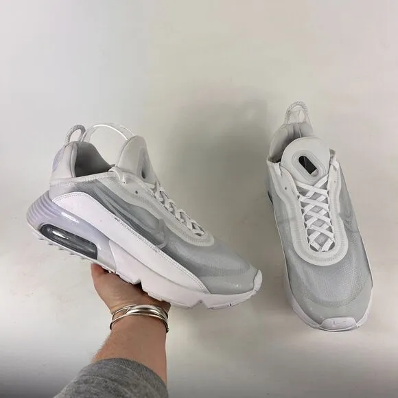 Nike Air Max 2090 mens size 15 athletic sneakers shoes white grey NEW
