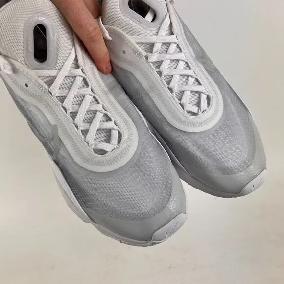 Nike Air Max 2090 mens size 15 athletic sneakers shoes white grey NEW