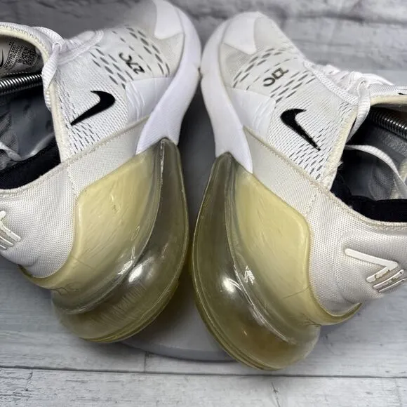 Nike Air Max 270 Men's Size 8.5 Running Shoes White