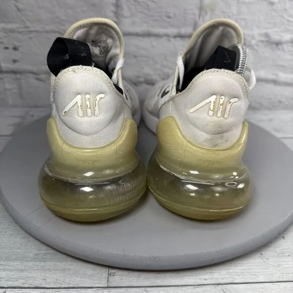 Nike Air Max 270 Men's Size 8.5 Running Shoes White