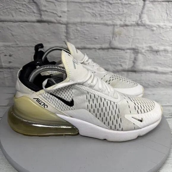 Nike Air Max 270 Men's Size 8.5 Running Shoes White
