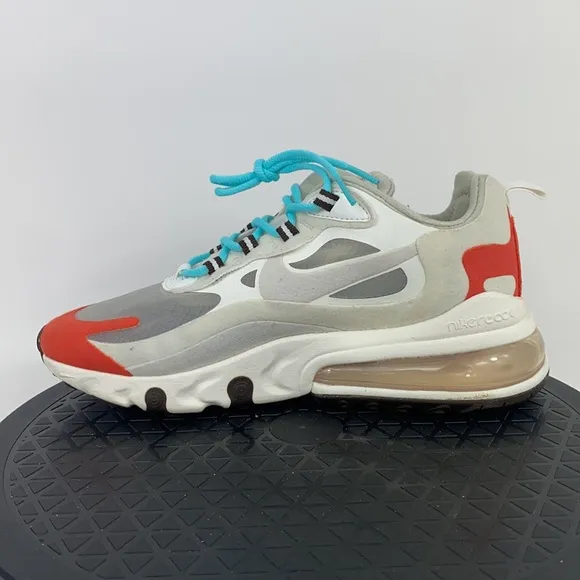 Nike Air Max 270 React 'Mid-Century' Running Shoes AT6174-200 Women's Size 6.5