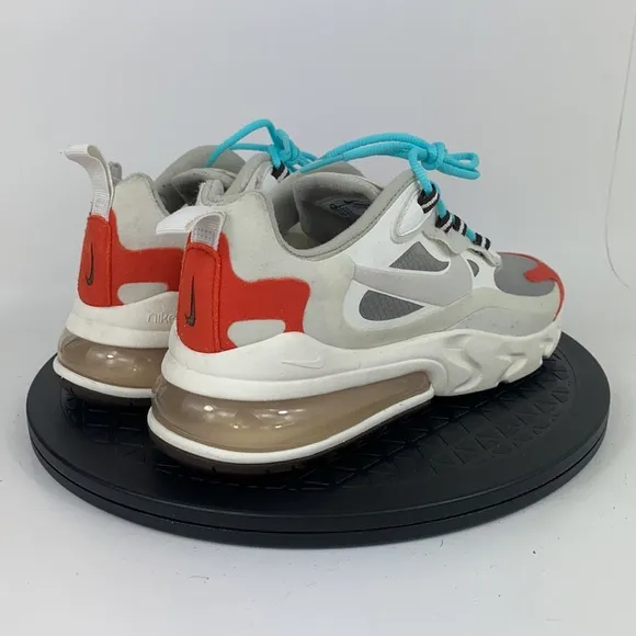 Nike Air Max 270 React 'Mid-Century' Running Shoes AT6174-200 Women's Size 6.5