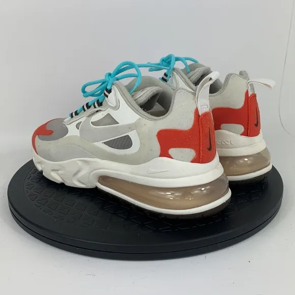 Nike Air Max 270 React 'Mid-Century' Running Shoes AT6174-200 Women's Size 6.5