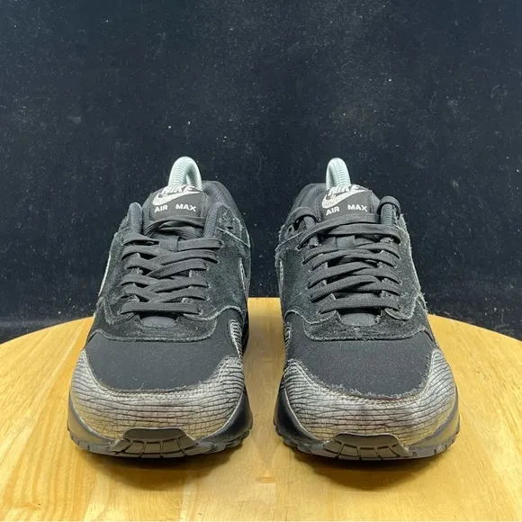 Nike Air Max 454746-005 Premium Black Metallic Hematite Women’s Sz 7.5 Running